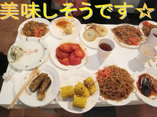 10月のイベント料理にむけての試食会 10月のイベント料理にむけての試食会