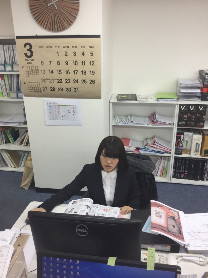 杉並支店のほうに研修に来ています 杉並支店のほうに研修に来ています