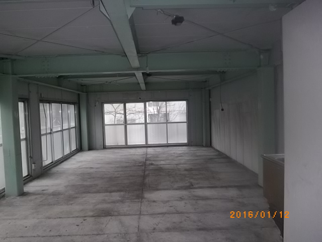 マンションだった部屋を解体してスケルトンにしました。 マンションだった部屋を解体してスケルトンにしました。