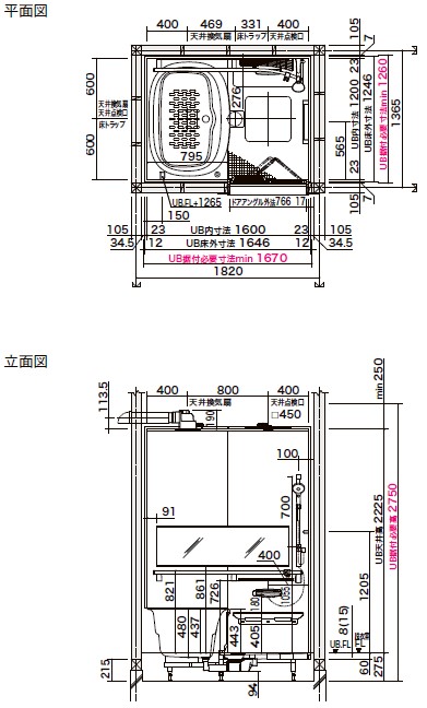 LIXIL　リデア　Bタイプ　1216　0.75坪タイプ