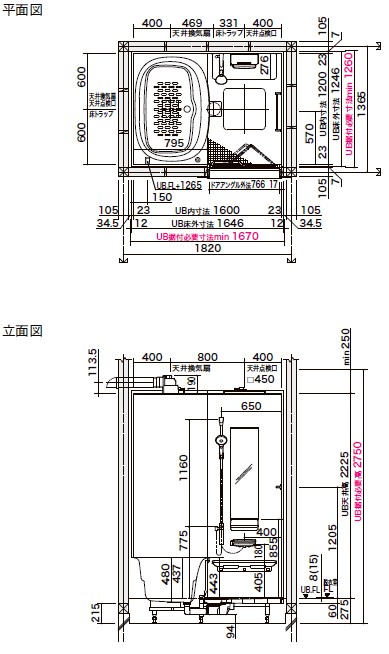 LIXIL　リデア　Mタイプ　1216　0.75坪タイプ