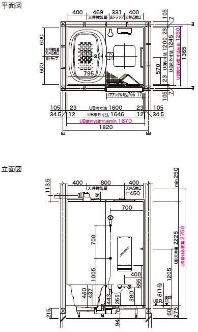 LIXIL　リデア　Cタイプ　1216　0.75坪タイプ