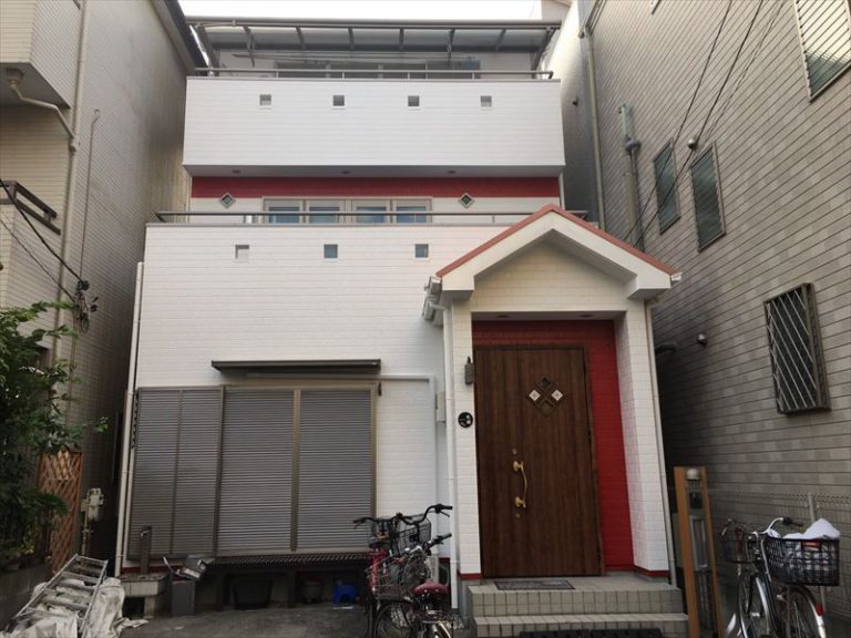 東京都足立区　H様邸　戸建住宅の外壁＆屋根塗装