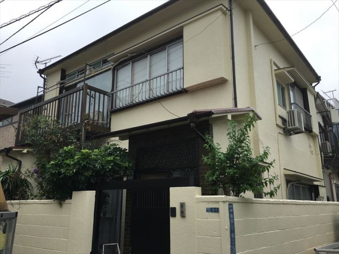 東京都新宿区　H様邸　戸建住宅の外装および基礎補強