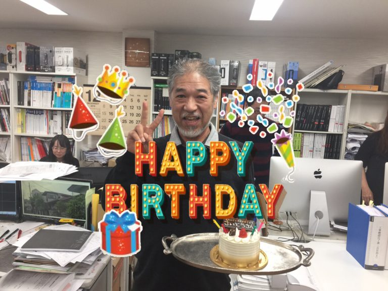 斎藤(文)さんお誕生日おめでとう！
