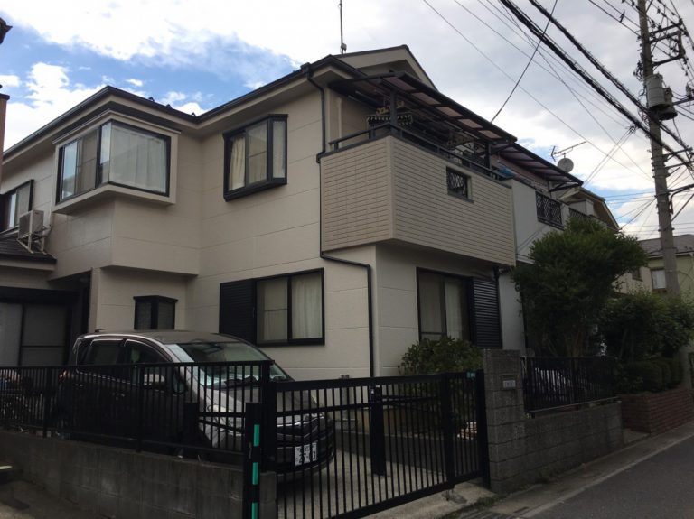 埼玉県草加市　M様邸　戸建て住宅の外壁・屋根塗装