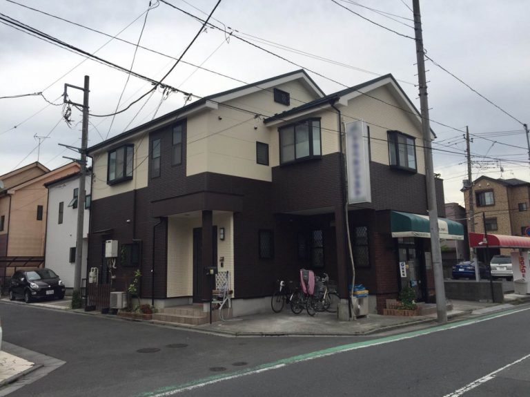 東京都足立区　S様邸　事務所兼用住宅の外壁塗装＆屋根修繕