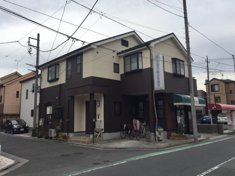 東京都足立区　S様邸　事務所兼用住宅の外壁塗装＆屋根修繕