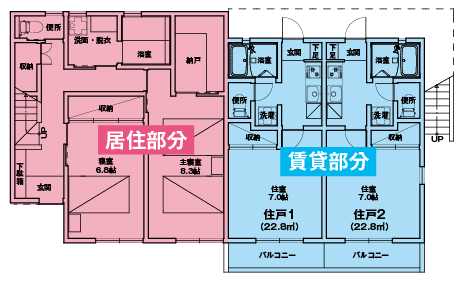 建築プラン1階