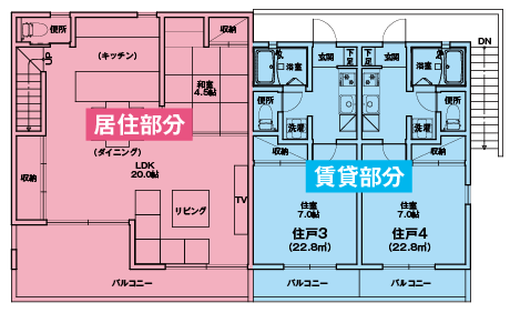 建築プラン2階