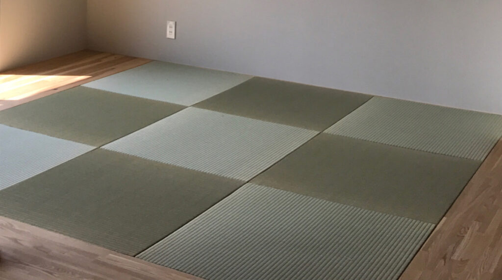 琉球畳を使用した和室