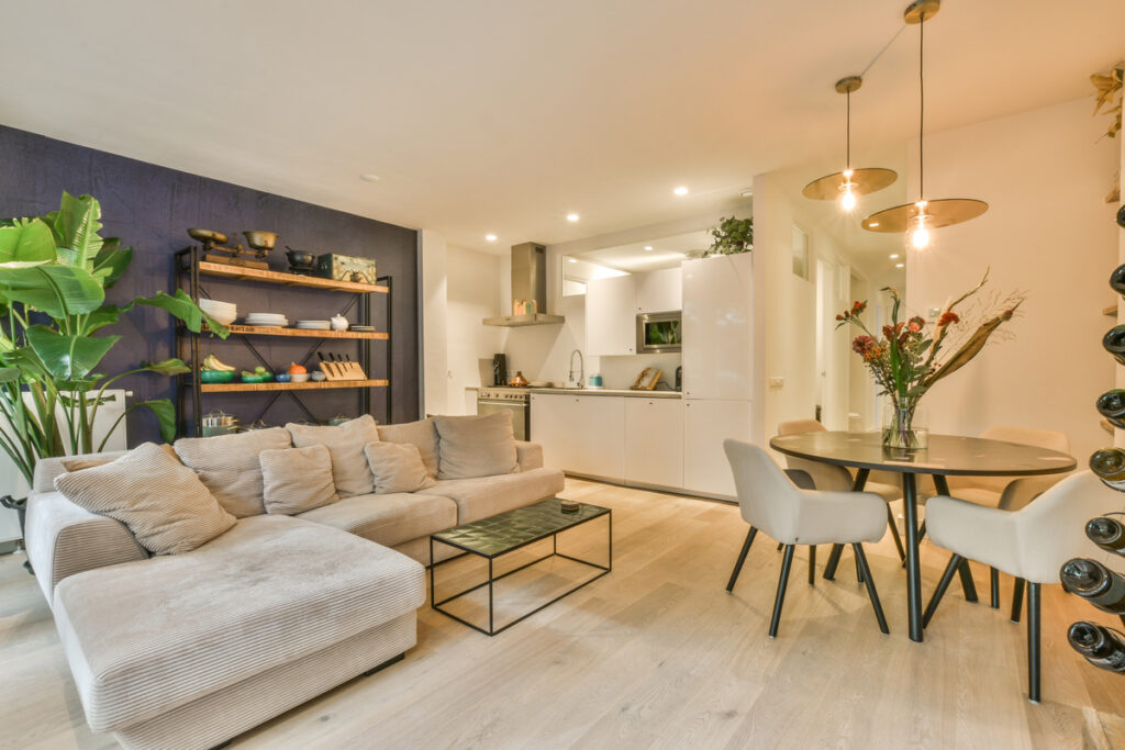 リビングとダイニング