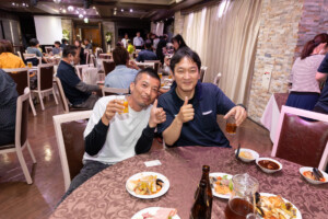 澄川施工管理技師(あだ名=校長)とNo.1営業マンの西村さん