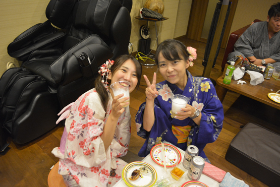 2015年7月18日 女子会&花火大会見物 2015年7月18日 女子会&花火大会見物