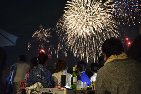 2015年7月18日 女子会&花火大会見物 2015年7月18日 女子会&花火大会見物