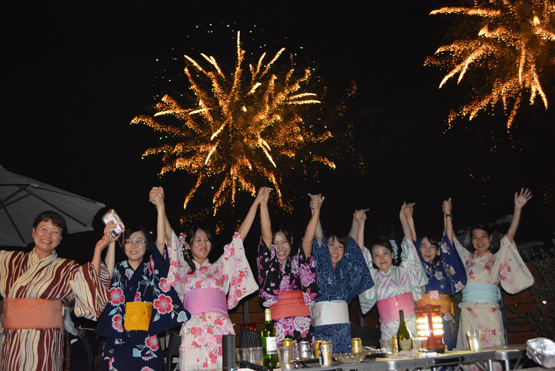2015年7月18日 女子会&花火大会見物 2015年7月18日 女子会&花火大会見物