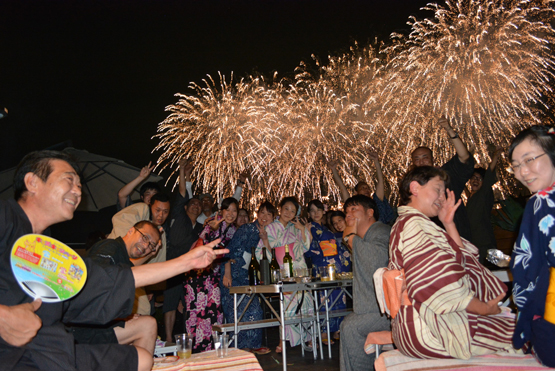 2015年7月18日 女子会&花火大会見物 2015年7月18日 女子会&花火大会見物