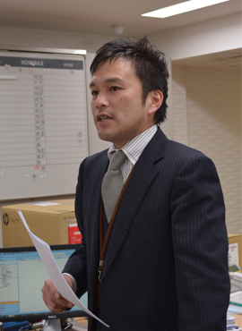 2014/3/1 全体朝礼 2014/3/1 全体朝礼
