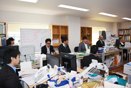 3/1全体朝礼 DSC_0095