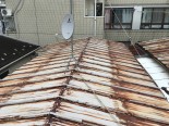 トタン、カバー工法、施工前 トタン、カバー工法、施工前