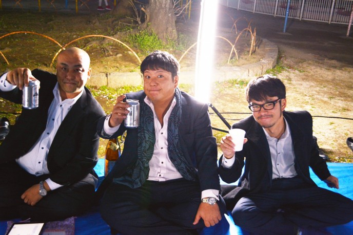 社長と桜 社長と桜