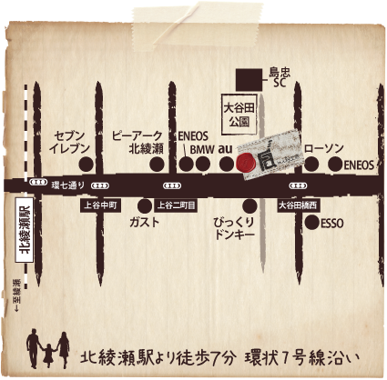 足立本店 map1